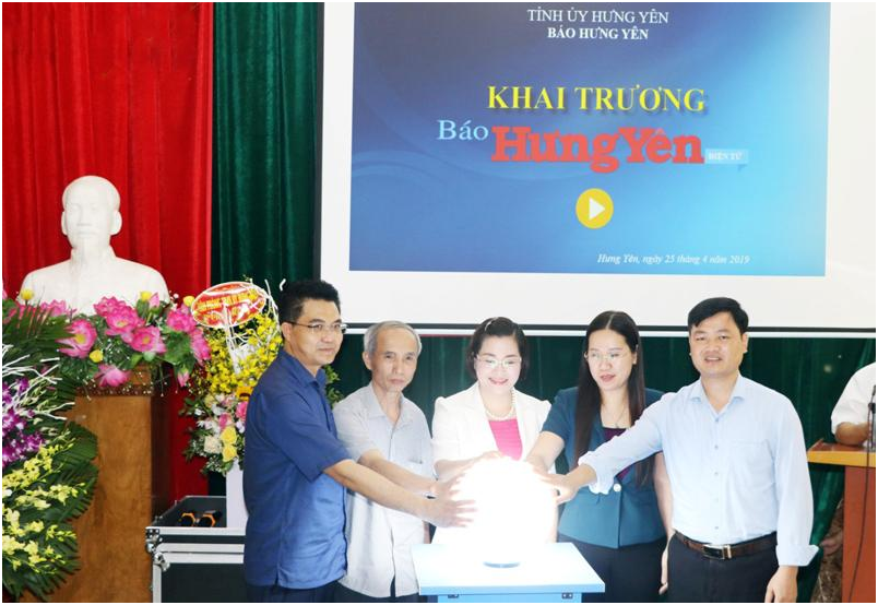 Khai trương Báo Hưng Yên điện tử