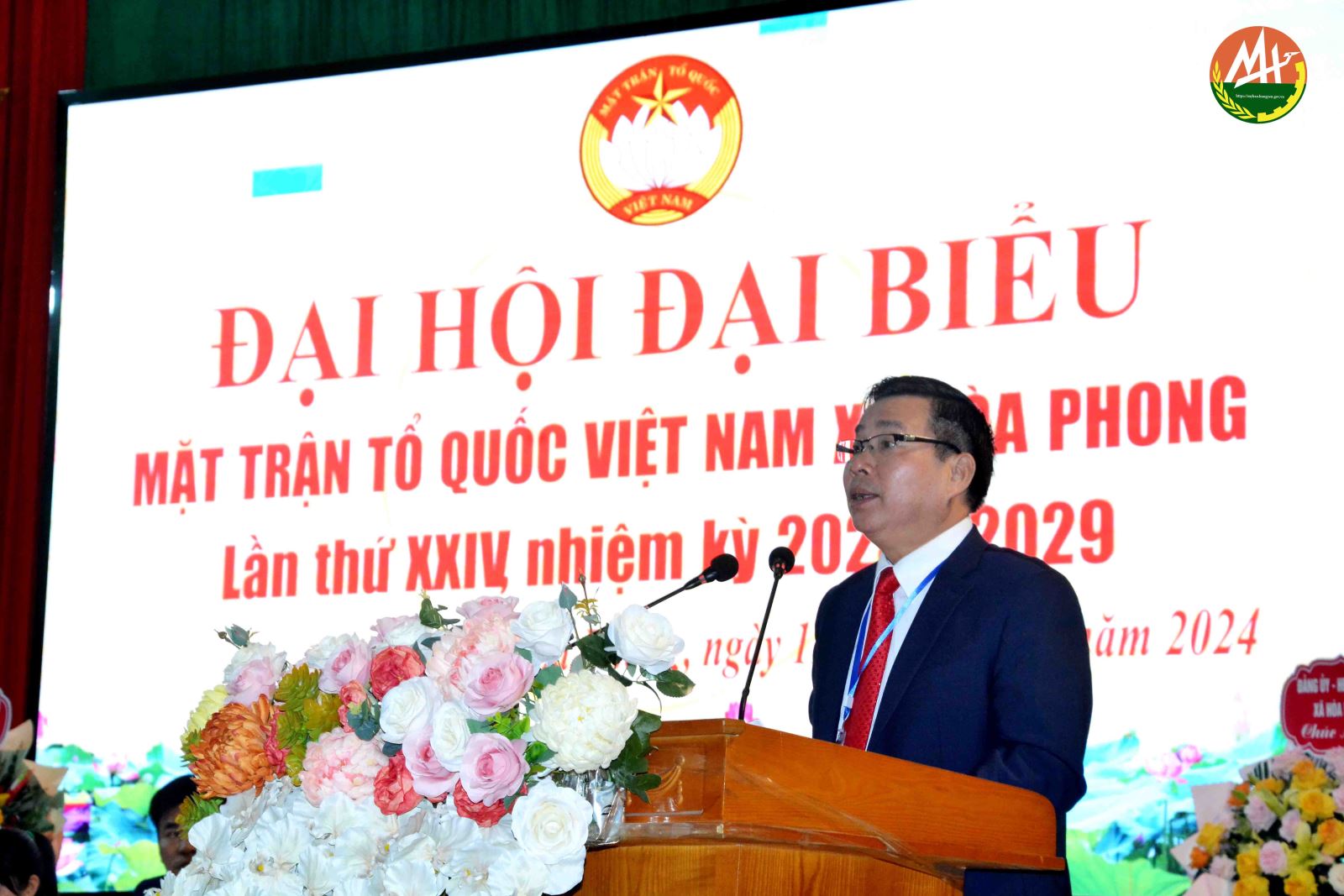 Đại hội điểm MTTQ Việt Nam xã Hòa Phong lần thứ XXIV, nhiệm kỳ 2024-2029 đầu tiên của thị xã Mỹ Hào