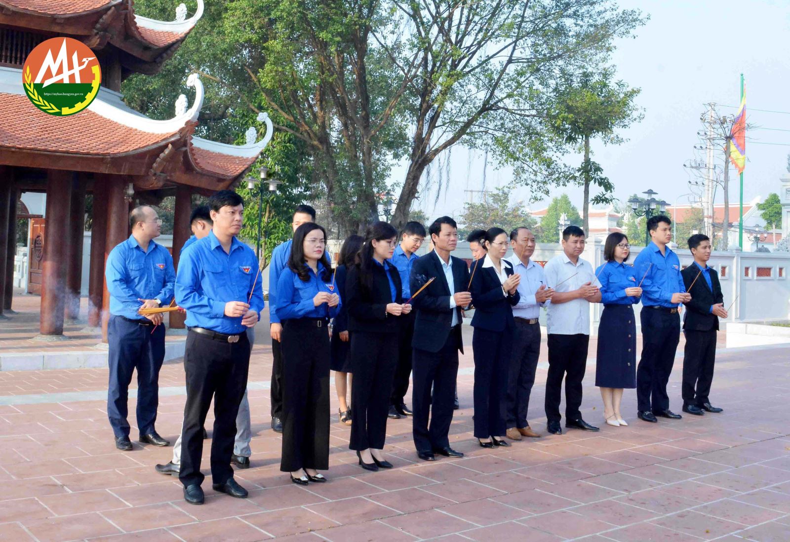 Đoàn công tác của Ban Bí thư Trung ương Đoàn kiểm tra công tác Đoàn và phong trào thanh, thiếu niên tại thị xã Mỹ Hào