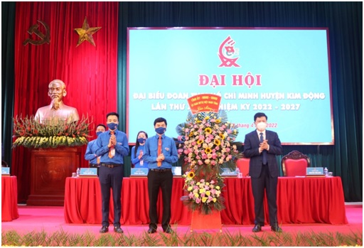 Đại hội đại biểu Đoàn TNCS Hồ Chí Minh huyện Kim Động lần thứ XXIII, nhiệm kỳ 2022 - 2027