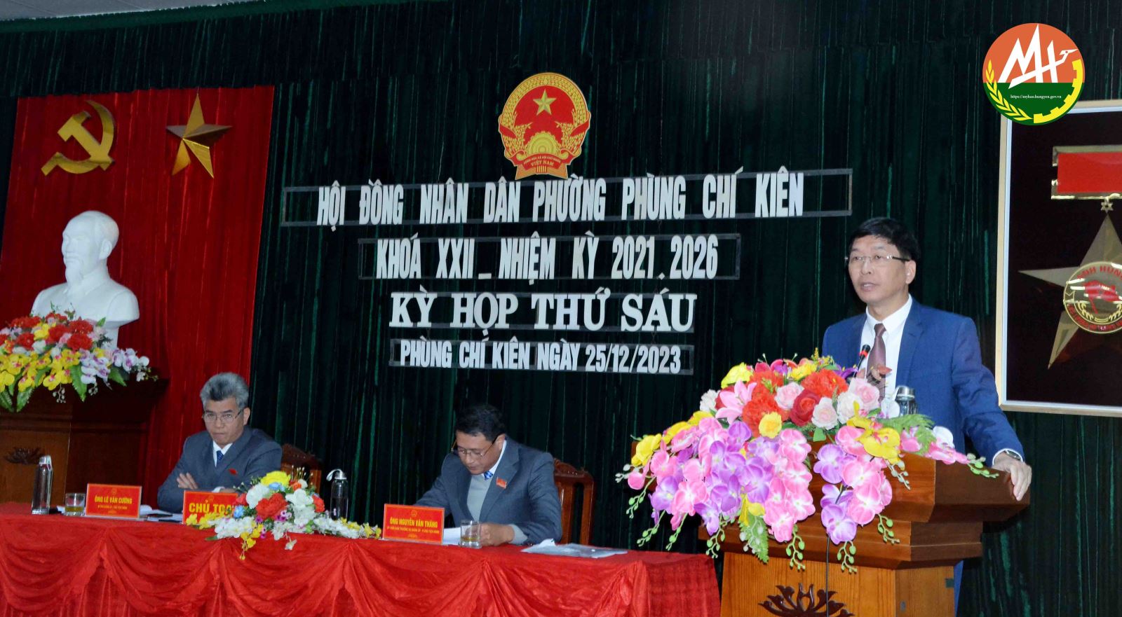 Kỳ họp thứ Sáu, HĐND phường Phùng Chí kiên khóa XXII, nhiệm kỳ 2021 - 2026