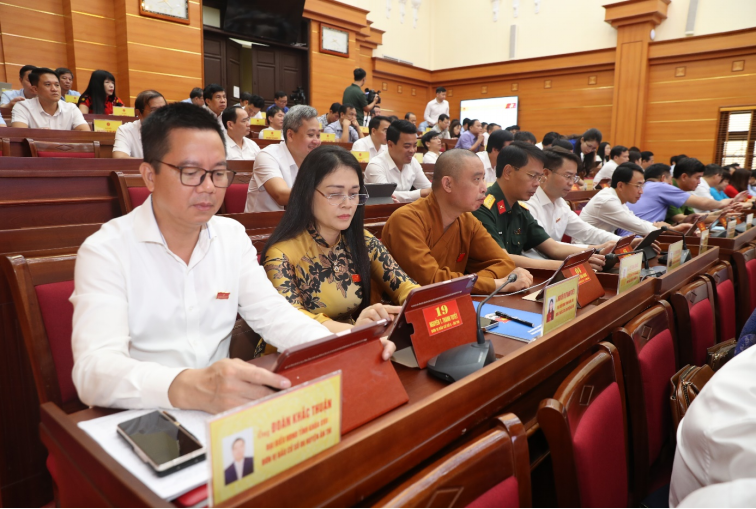 Hội đồng Nhân dân tỉnh Chuyển đổi số góp phần nâng cao chất lượng kỳ họp HĐND