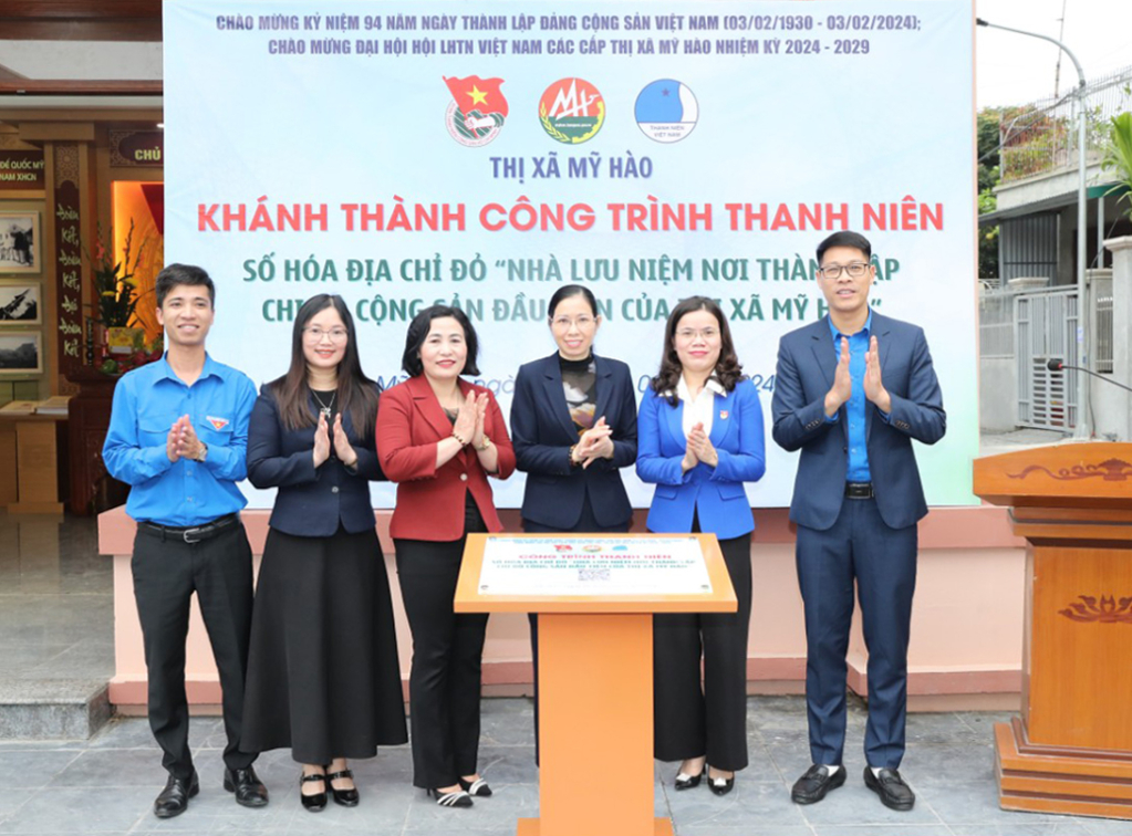 Khánh thành công trình “Số hóa địa chỉ đỏ” di tích Nhà lưu niệm nơi thành lập Chi bộ Cộng sản đầu tiên của thị xã Mỹ Hào